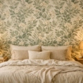 10 razones para usar papel pintado de flores para decorar tu dormitorio