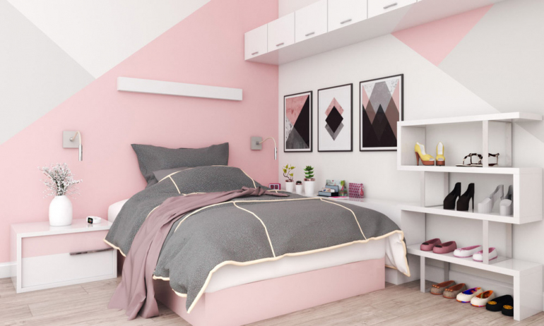 Ideas de decoración para habitaciones rosas - DecoHabitaciones.com