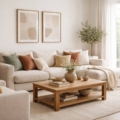 Beige, blanco roto y madera: 7 paletas neutras con acentos de color que siempre funcionan