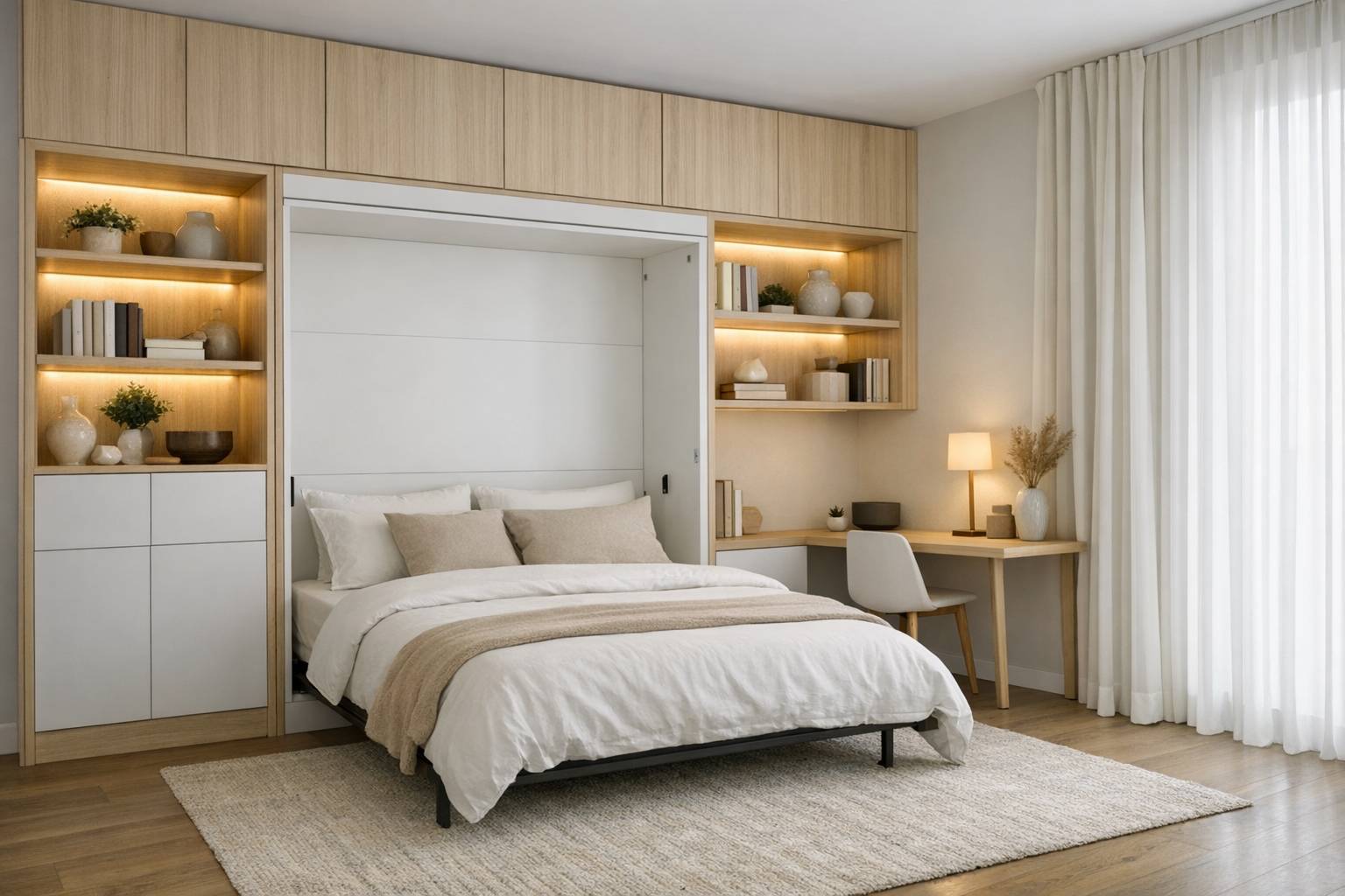 Cómo decorar tu dormitorio con camas abatibles: ideas para ganar espacio sin perder estilo