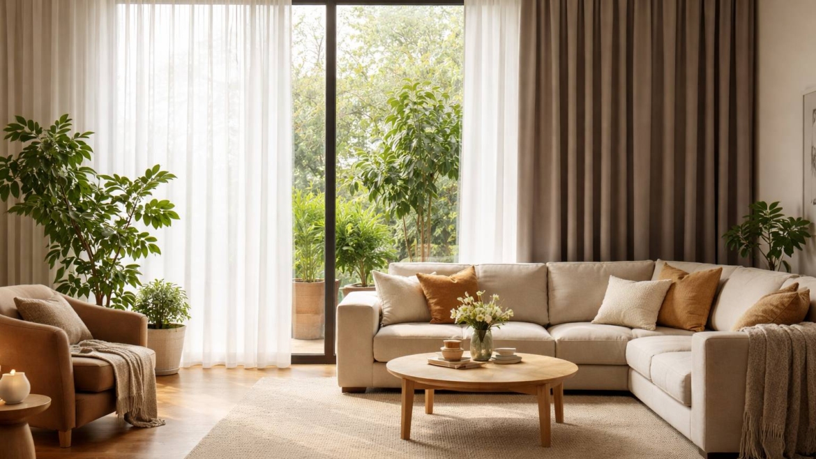 Cortinas translúcidas vs opacas: cómo elegir según orientación, privacidad y entrada de luz