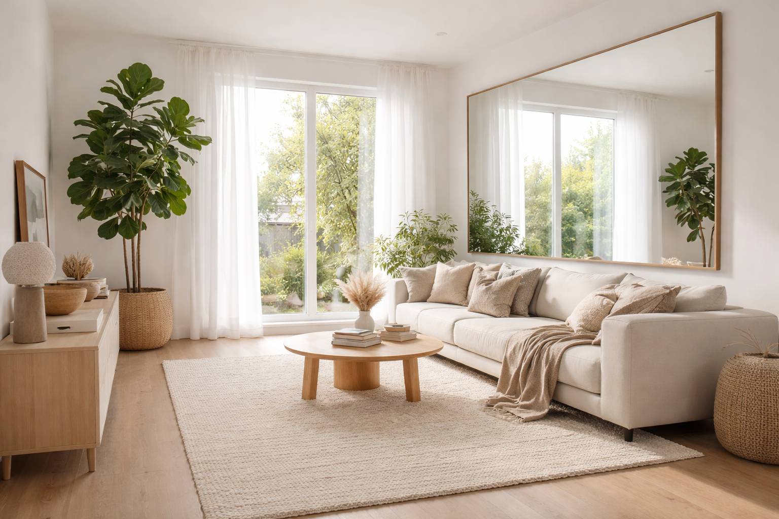 Espejos en decoración: dónde colocarlos para ganar luz natural y profundidad en cualquier habitación