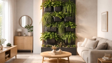 Jardín vertical en casa: opciones con y sin riego para paredes pequeñas (y errores a evitar)