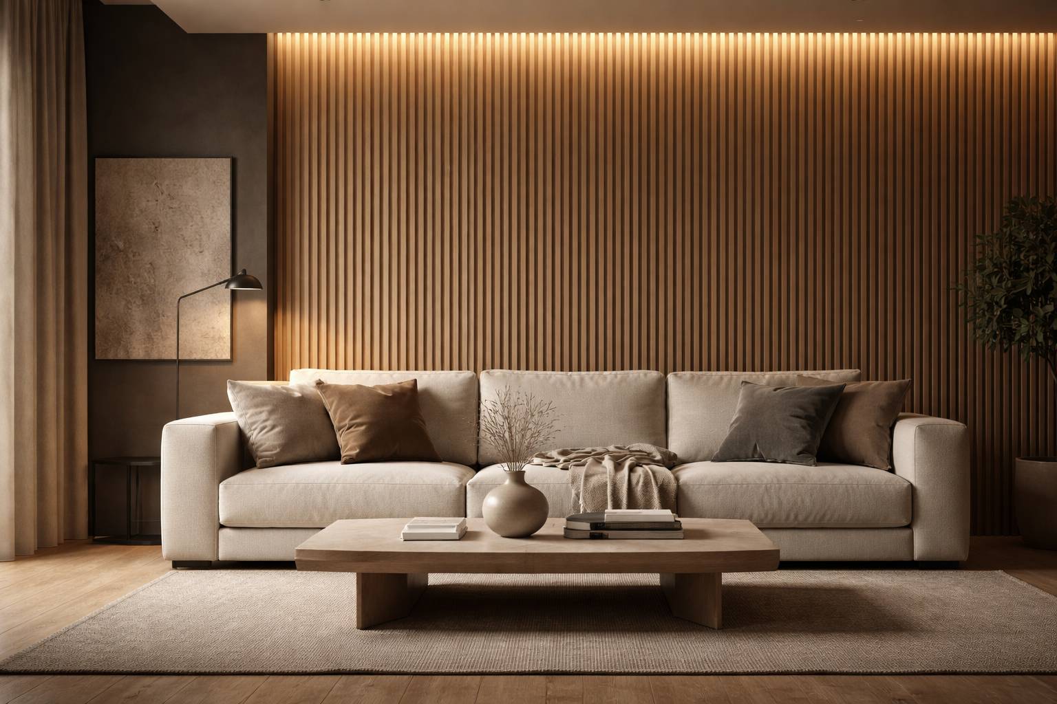 Pared con listones de madera (panelado): ideas modernas y guía de instalación paso a paso