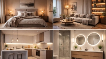 Qué temperatura de color elegir (Kelvin): guía de bombillas para dormitorio, salón, cocina y baño